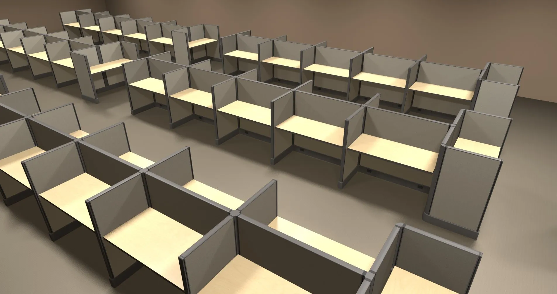 Project gallery call center cubes