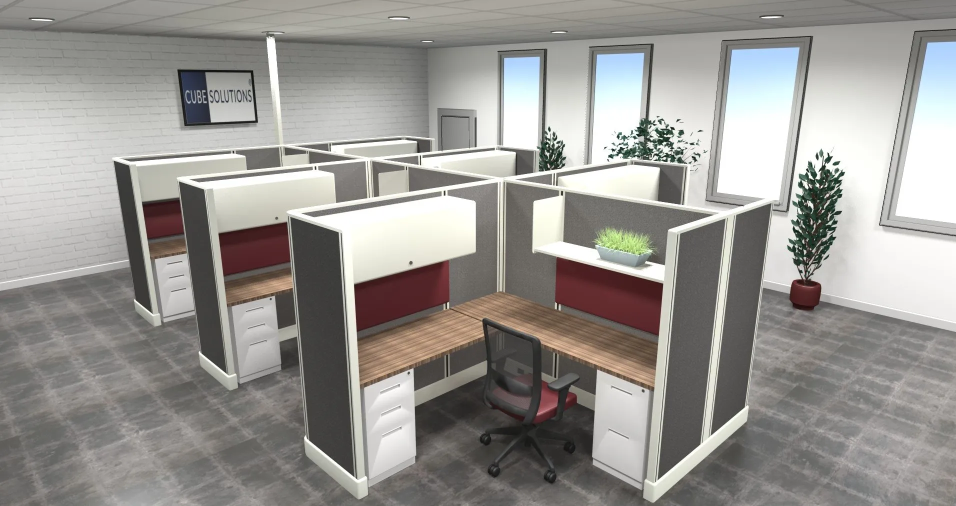 Project gallery standard office cubes