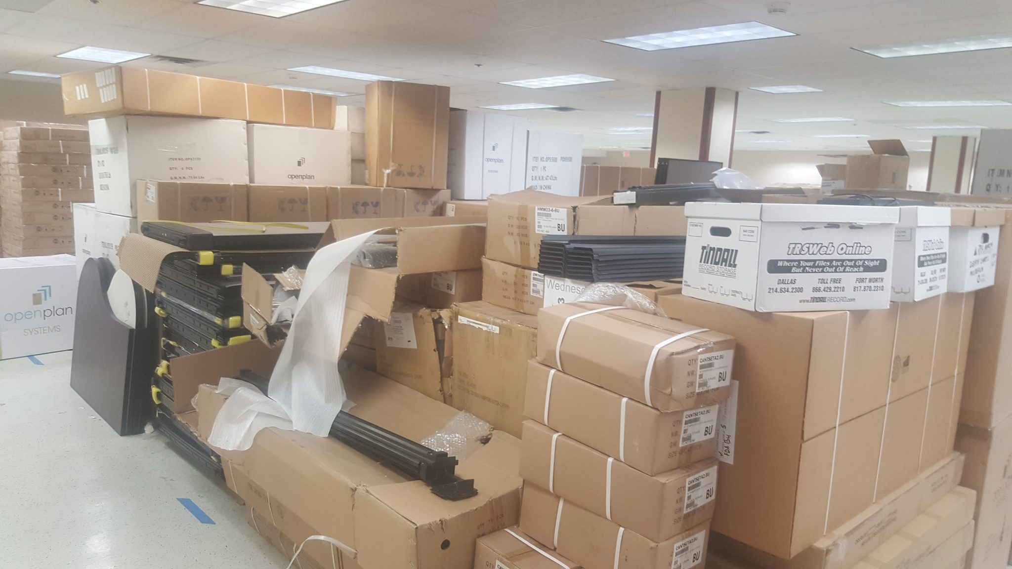 Office Cubicle Installation