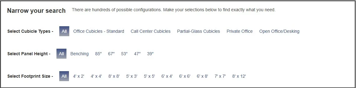 this will take you to the cubicle search page