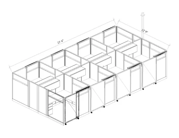 office cubicles