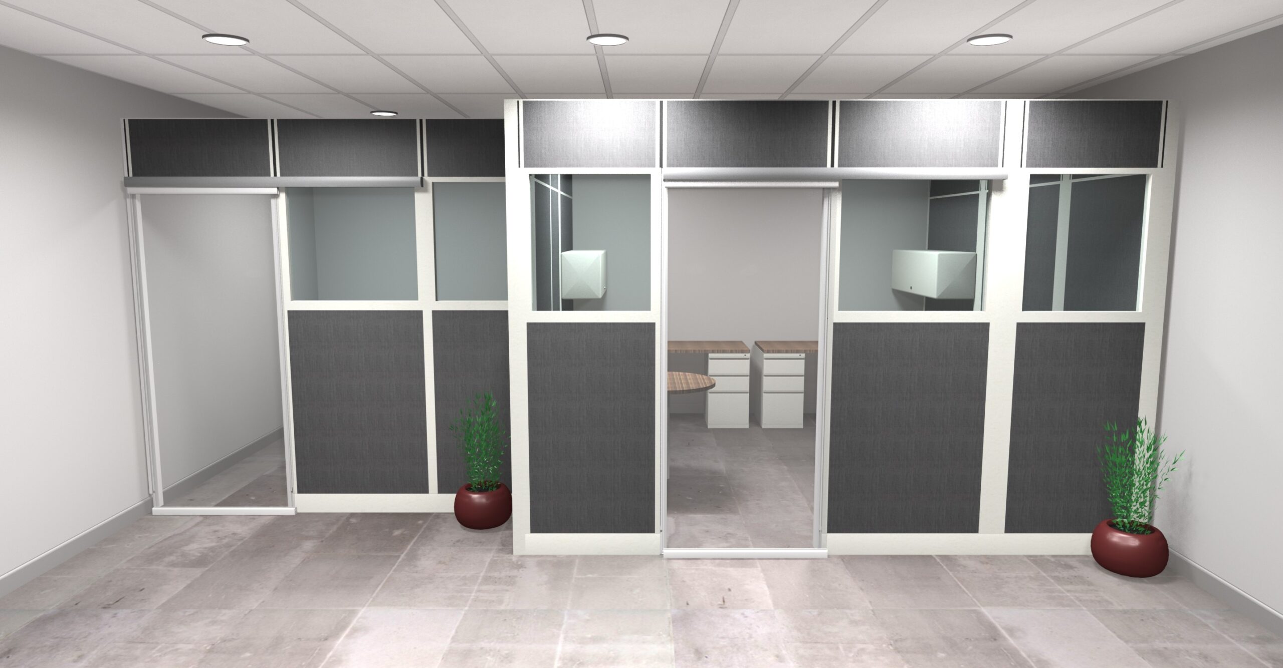 Office cubicles
